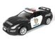 Іграшкова металева машинка Kinsmart Nissan GT-R R35 Police поліцейский KT5340WPP фото 1