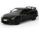 Іграшкова металева машинка RMZ City Nissan GT-R (R35) 1:32 чорний матовий 554033MBL фото 1