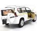 Металева модель машини Toyota Land Cruiser Prado 2018 Автопром 68270 1:24 білий 68270AW фото 4