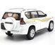 Металева модель машини Toyota Land Cruiser Prado 2018 Автопром 68270 1:24 білий 68270AW фото 5