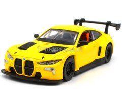 Іграшкова машинка BMW M4 GT3 1:32 Автопром 68715 жовта 68715Y фото