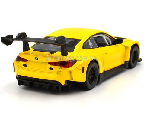 Іграшкова машинка BMW M4 GT3 1:32 Автопром 68715 жовта 68715Y фото
