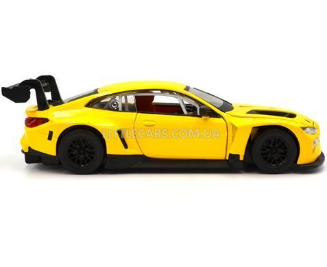 Іграшкова машинка BMW M4 GT3 1:32 Автопром 68715 жовта 68715Y фото
