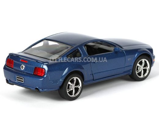 Іграшкова металева машинка Kinsmart Ford Mustang GT 2006 синій KT5091WB фото