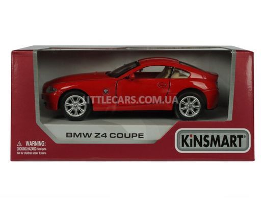 Іграшкова металева машинка Kinsmart BMW Z4 Coupe червона KT5318WR фото