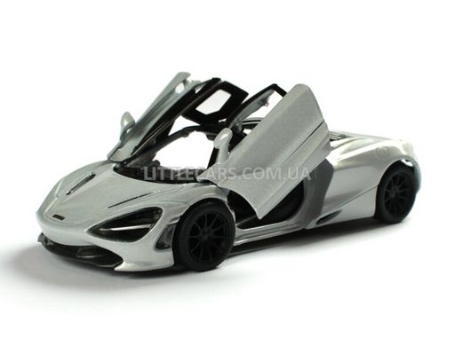 Іграшкова металева машинка Kinsmart McLaren 720 S біло-сірий KT5403WW фото