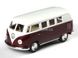 Металлическая модель машины Kinsmart Volkswagen Classical Bus 1962 темно-красный KT5060WDR фото 1
