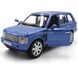 Металлическая модель машины Land Rover Range Rover Welly 39882CW 1:33 синий 39882CWB фото 2