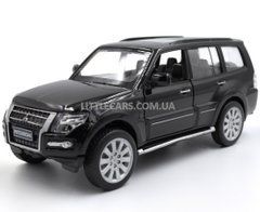 Металева модель машини Mitsubishi Pajero 4WD Turbo Автопром 68463 1:33 чорний 68463BL фото