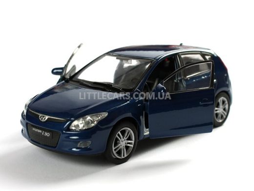Металлическая модель машины Welly Hyundai i30 синий 43610CWB фото