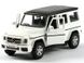 Іграшкова металева машинка RMZ City Mercedes-Benz G63 AMG (W463) 1:32 білий 554991W фото 2