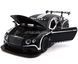 Іграшкова металева машинка Автопром 68353 Bentley Countinental GT3 1:32 матовий чорний 68353BL фото 2