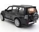 Металева модель машини Mitsubishi Pajero 4WD Turbo Автопром 68463 1:33 чорний 68463BL фото 5