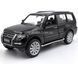 Металева модель машини Mitsubishi Pajero 4WD Turbo Автопром 68463 1:33 чорний 68463BL фото 1