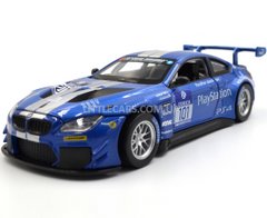 Іграшкова металева машинка Автопром 68325 BMW M6 GT3 Gran Turismo 1:32 синя 68325B фото