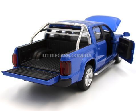 Іграшкова машинка Volkswagen Amarok 1:30 Автопром 68365 синій 68365B фото