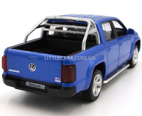 Іграшкова машинка Volkswagen Amarok 1:30 Автопром 68365 синій 68365B фото