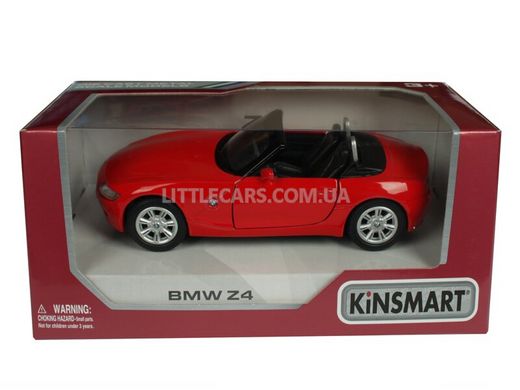 Металлическая модель машины Kinsmart BMW Z4 красный KT5069WR фото