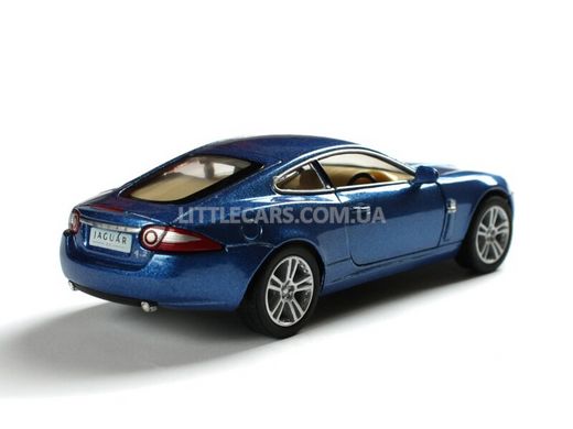 Іграшкова металева машинка Kinsmart Jaguar XK Coupe синій KT5321WB фото