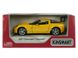 Іграшкова металева машинка Kinsmart Chevrolet Corvette 2007 жовтий KT5320WY фото 4