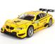 Металлическая модель машины Автопром 7854 BMW M3 DTM 1:32 желтый 7854Y фото 1