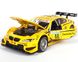 Металлическая модель машины Автопром 7854 BMW M3 DTM 1:32 желтый 7854Y фото 2