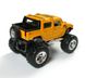 Іграшкова металева машинка Kinsmart Hummer H2 SUT OFF ROAD жовтий KT5326WBY фото 3