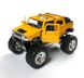 Іграшкова металева машинка Kinsmart Hummer H2 SUT OFF ROAD жовтий KT5326WBY фото 2